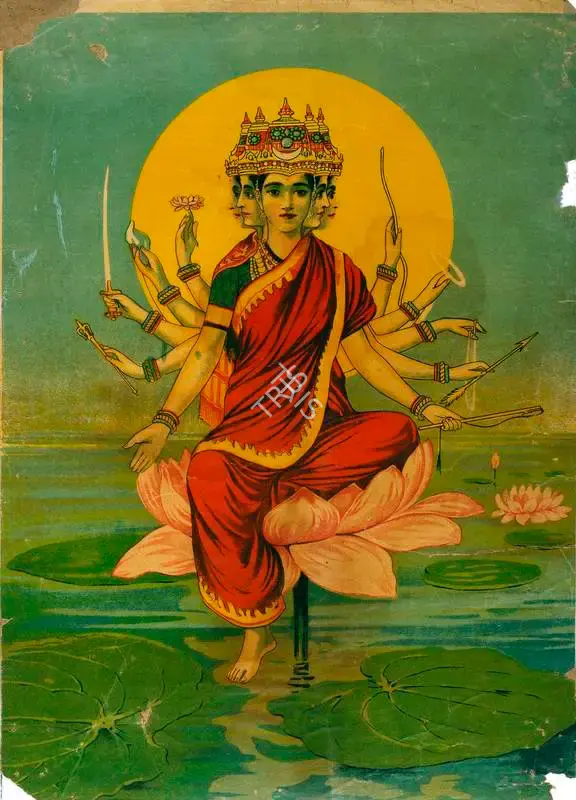 Gayatri, Lithograph