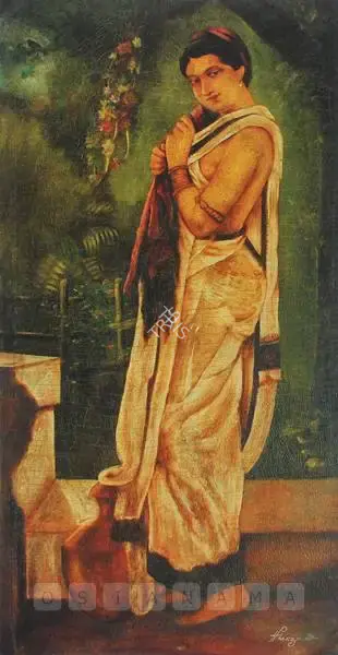 Mazumdar, Hemendranath (Artist). Echo Of Love, n.d. | Painting, Ch.NeY/31.03.05, 2005 · Christie's