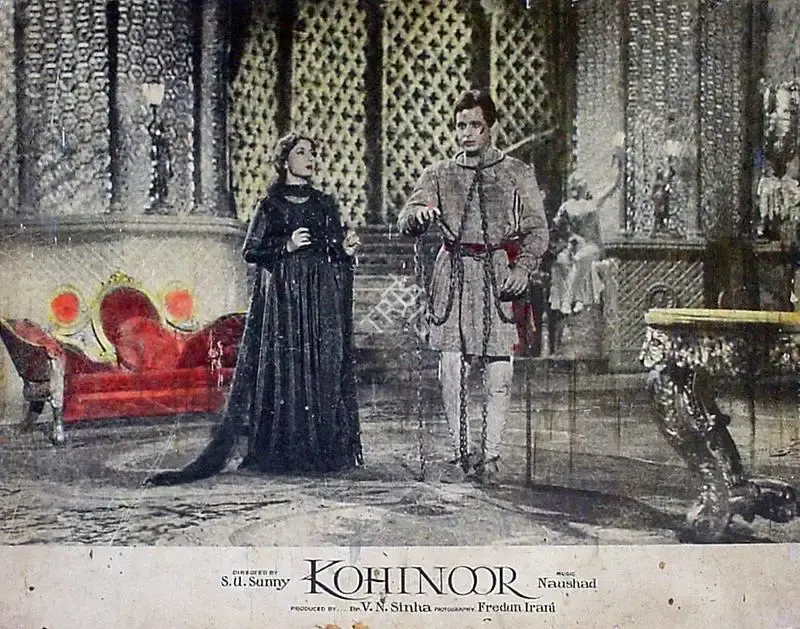 Faredoon A. Irani (Cinematographer), Kohinoor, 1960, Lobby Card
