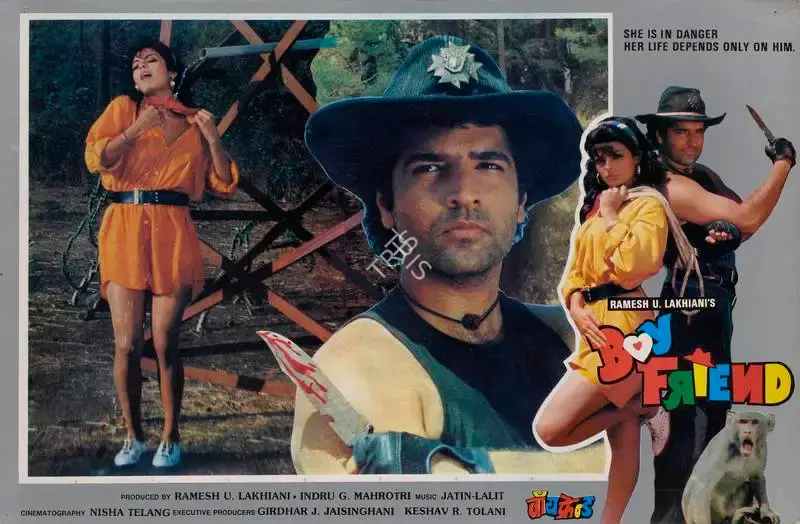 Ramesh Lakhiani (Producer), Boy Friend, 1993, Lobby Card