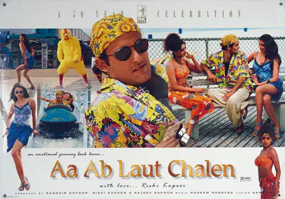 Rajeev Kapoor (Producer), Aa Ab Laut Chalen, 1999, Lobby Card