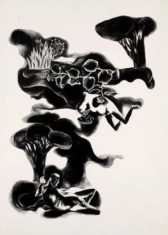 K. Laxma Goud (Artist), Untitled, 1972, Painting