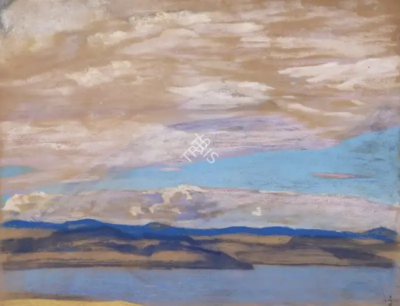 Nicholas Roerich (Artist), Untitled (Clouds), 1919, Painting