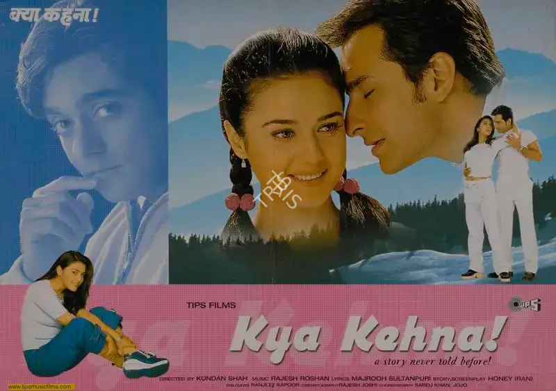 Kumar S. Taurani (Producer), Kya Kehna, 2000, Lobby Card