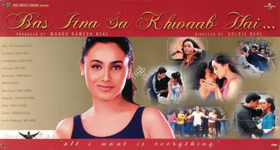 Madhu Ramesh Behl (Producer), Bas Itna Sa Khwaab Hai, 2001, Lobby Card
