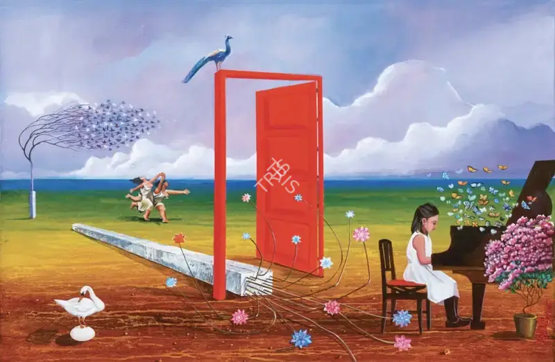 Sudhanshu Sutar (Artist), Untitled, 2018, Painting