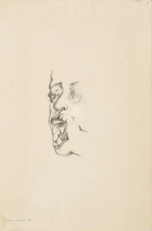 Sudhir Patwardhan (Artist), Untitled, 1983, Drawing