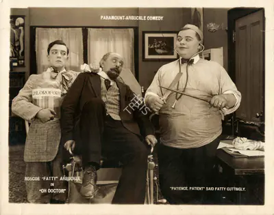 Roscoe Fatty Arbuckle (Director), Oh Doctor!, 1917, Lobby Card