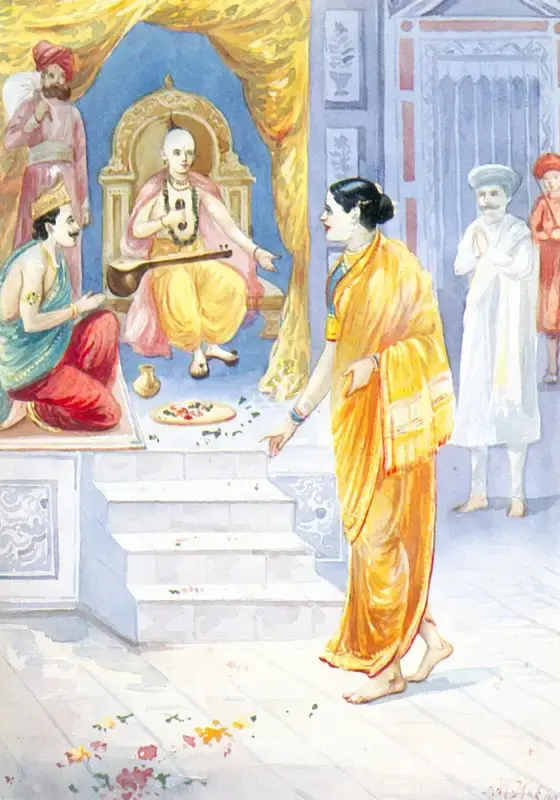 A.M. Mali (Artist), A Folio of thirty four scenes from Indian Epics, 1913, Painting