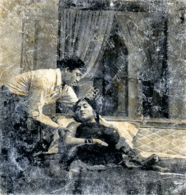 M.N. Malhotra (Cinematographer), Sadhna, 1958, Photographic Still