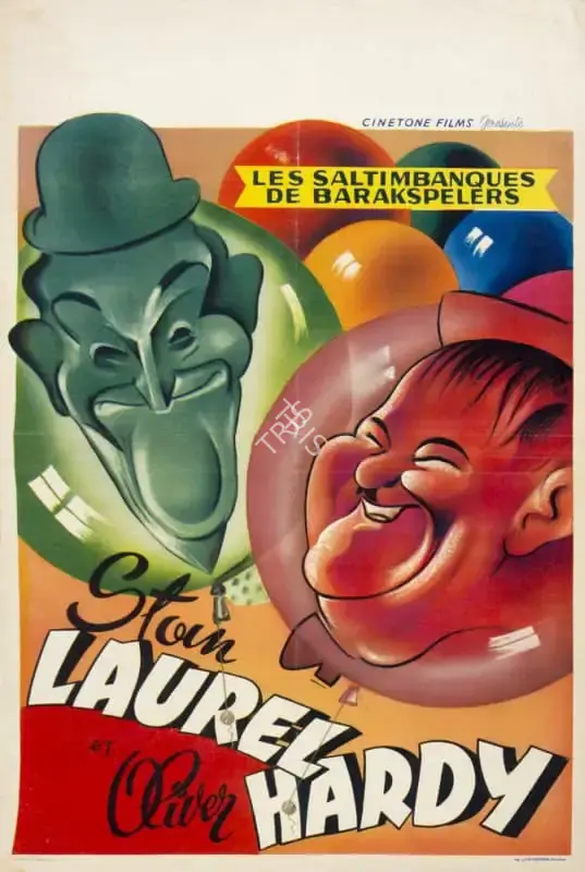 Hal Roach (Producer), Dirty Work, 1933, Poster