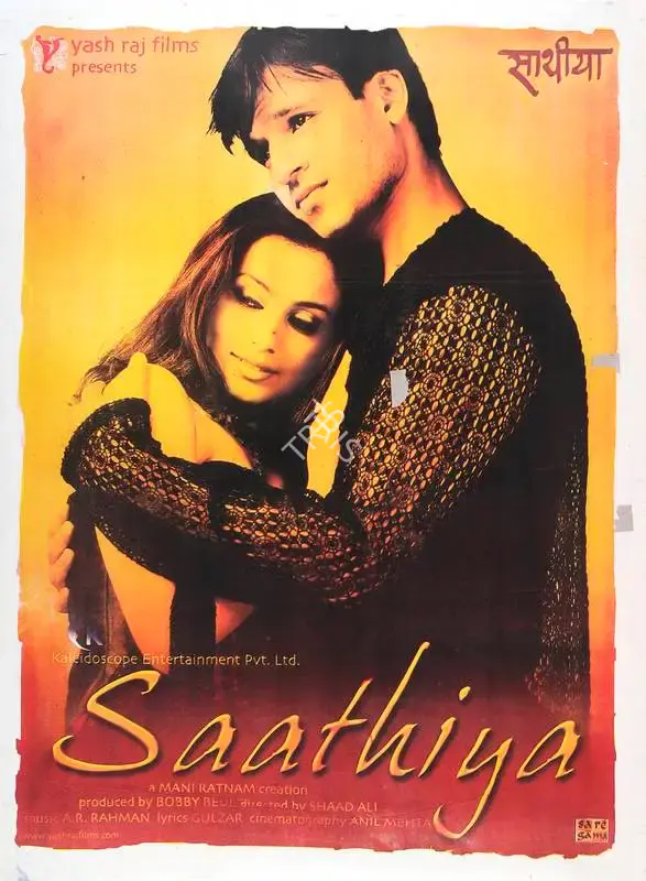Bobby Bedi (Producer), Saathiya, 2002, Full Sheet Poster