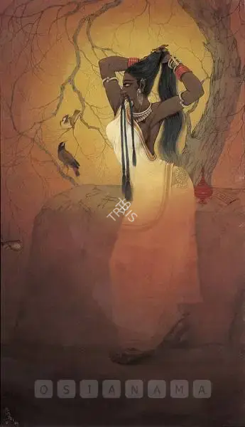 Badri Nath Arya (Artist), Sanvri, 1962, Painting