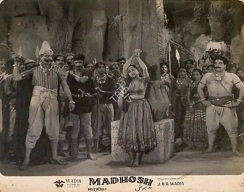 R.D. Mathur (Cinematographer), Madhosh, 1951, Lobby Card