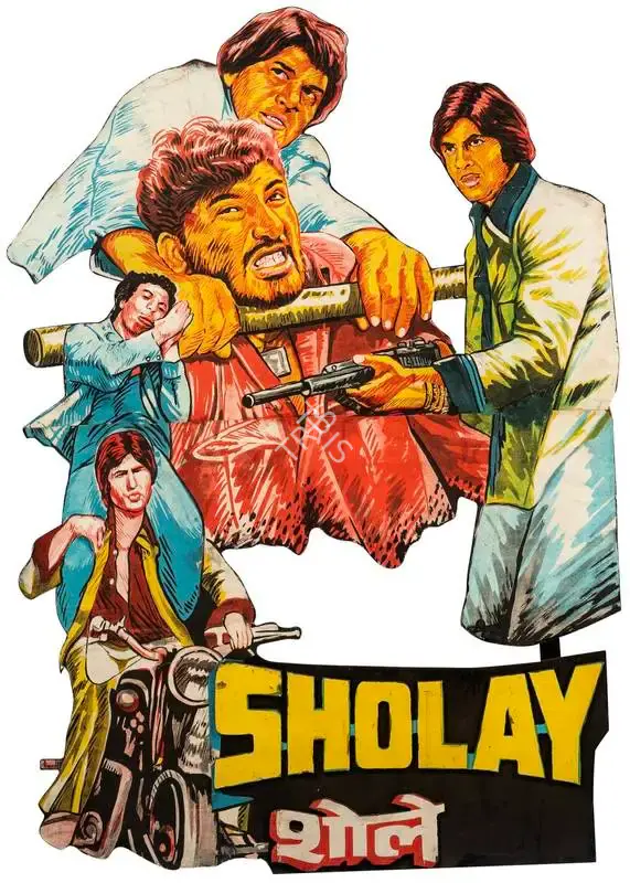 G.P. Sippy (Producer), Sholay, 1975, Film Publicity Material