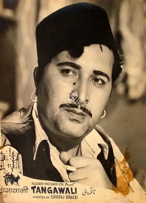 Kuldip Sehgal (Producer), Tangewali, 1955, Lobby Card