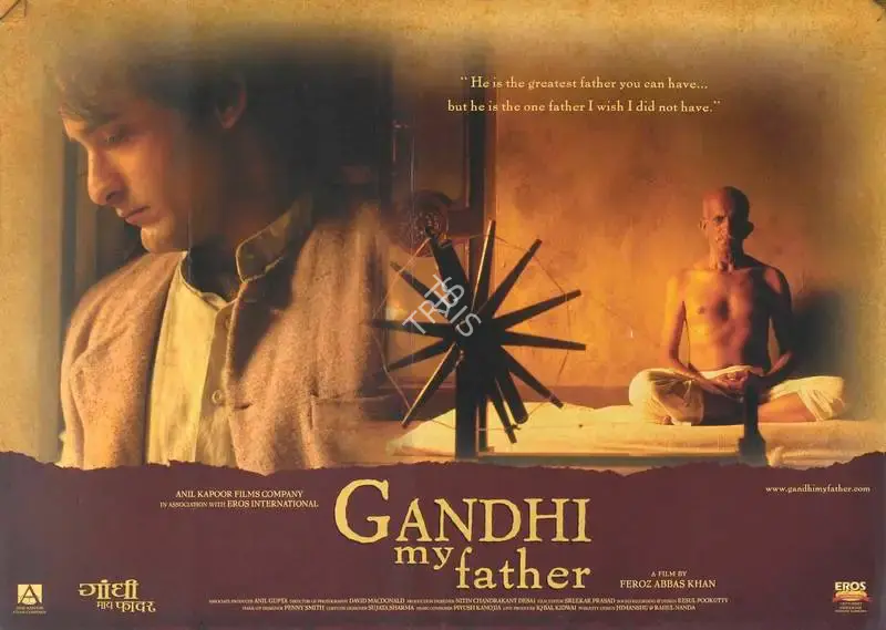 David McDonald (Cinematographer), Gandhi My Father, 2007, Lobby Card