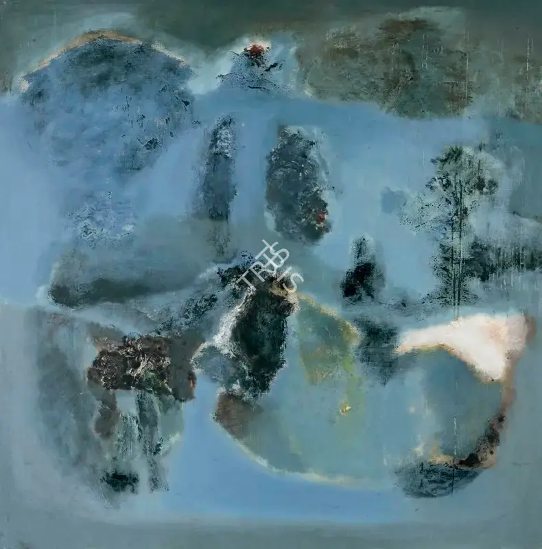 Laxman Shreshtha (Artist), Untitled , 1970, Painting