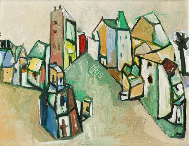 S.K. Bakre (Artist), Untitled, 1962, Painting