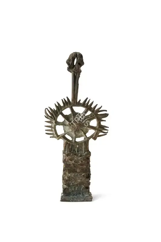 S.K. Bakre (Artist), Sundial, 1951, Sculpture