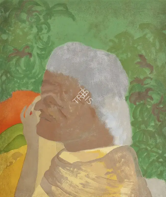 Patel, Gieve (Artist). Sorrowing Woman, 1990 | Painting, Pu.Onl/12.03.26, 2026 · Pundole