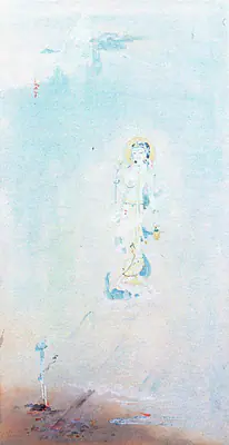 S.N. Aich (Artist), Ganga Atvaran (The Descent Of The Goddess Ganga), Painting