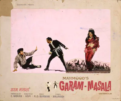 C. Mohan (Producer), Garam Masala, 1972, Showcard