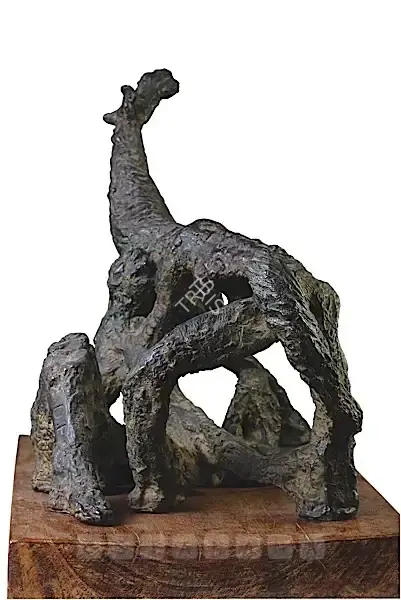 Roy Chowdhury, D.P. (Artist). Animal, mid 1940s | Sculpture, Os.Del/15.12.11, 2011 · Osian's