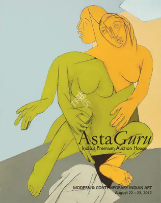 Asta Guru (Auction House), Modern & Contemporary Indian Art, 2017, Auction Catalogue