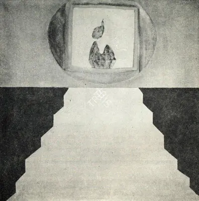 J. Swaminathan (Artist), The Last Step, 1967, Painting