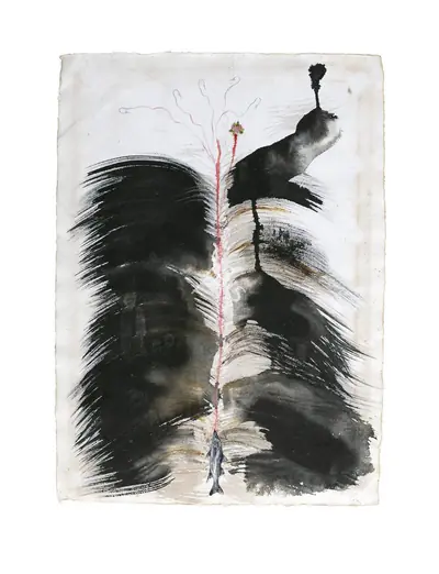 Mithu Sen (Artist), Sense - 1, 2007, Painting