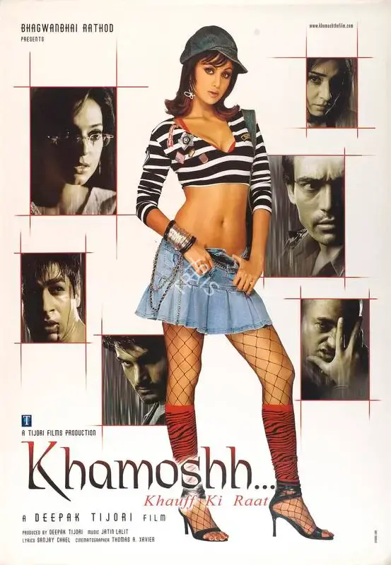 Deepak Tijori (Producer), Khamoshh Khauff Ki Raat, 2005, Full Sheet Poster