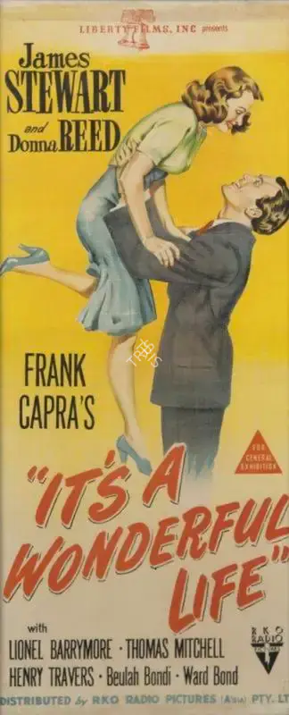 Frank Capra (Producer), It's A Wonderful Life, 1946, Poster