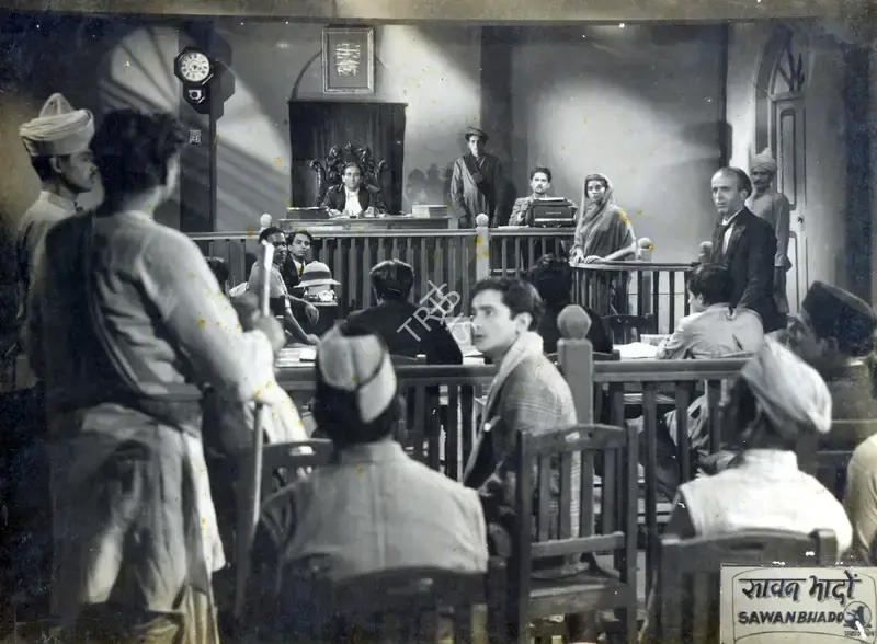 Ravindra Dave (Director), Sawan Bhado, 1949, Photographic Still