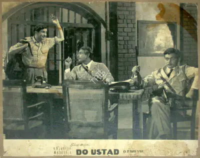 G Vasant (Cinematographer), Do Ustad, 1959, Lobby Card