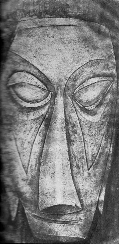 Devayani Krishna (Artist), Mask, Painting