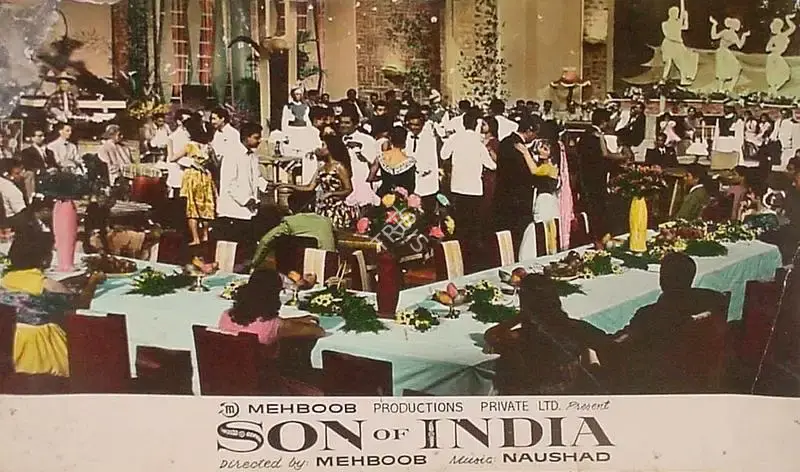 Mehboob (Producer), Son Of India, 1962, Lobby Card