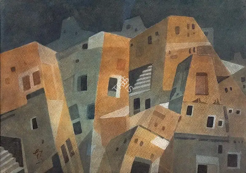 Gaganendranath Tagore (Artist), Untitled, 1925, Painting
