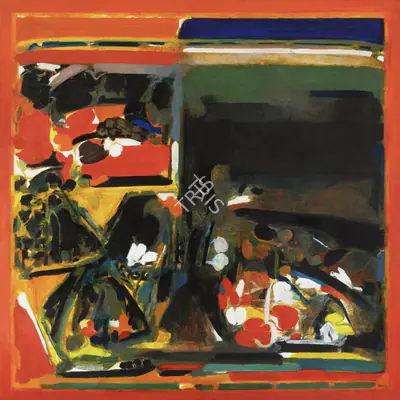 Raza, S.H. (Artist). Rajasthan, 1972 | Painting, Sa.Mum/16.03.23, 2023 · Saffronart