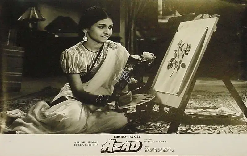 Himanshu Rai (Producer), Azad, 1940, Lobby Card