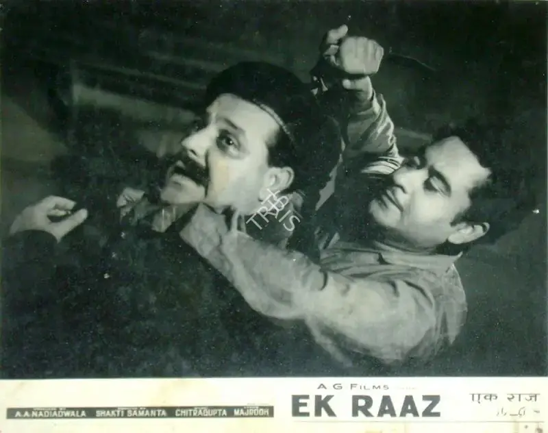 A.A. Nadiadwala (Producer), Ek Raaz, 1963, Lobby Card