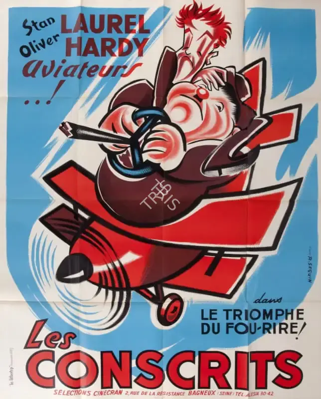 A. Edward Sutherland (Director), The Flying Deuces, 1939, Poster