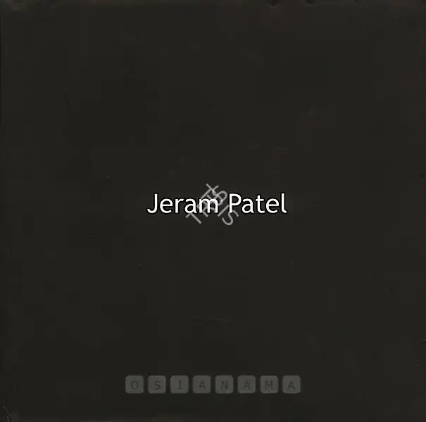 Jeram Patel (Artist), Jeram Patel, 2008, Solo Exhibition Catalogue