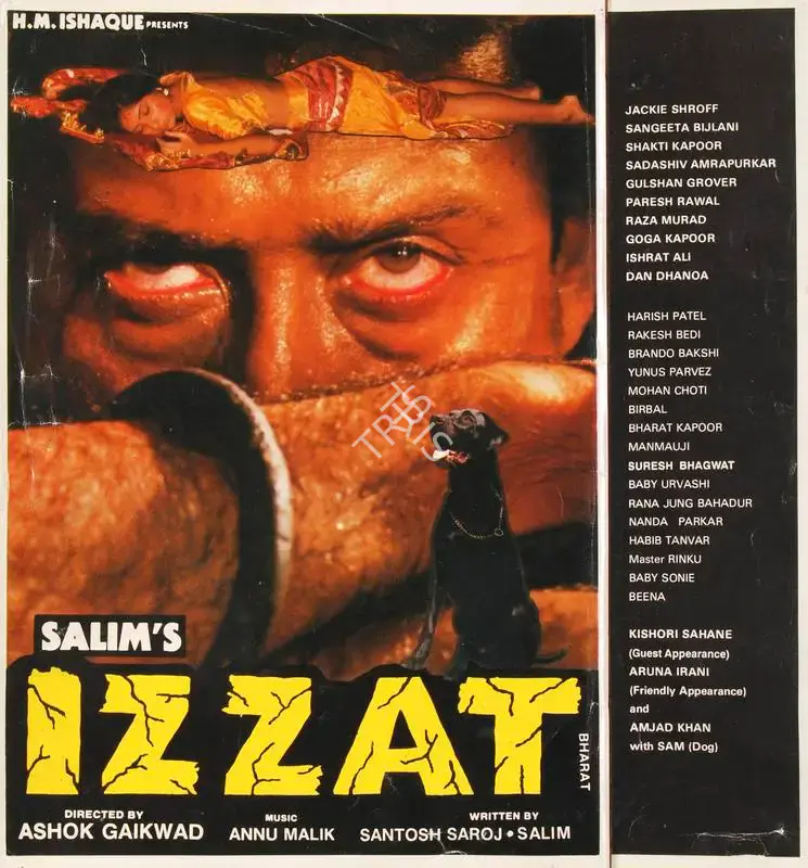 Salim (Producer), Izzat, 1991, Song-Synopsis Booklet