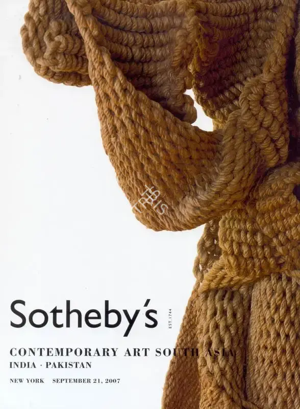 Sotheby's (Auction House), Contemporary Art South Asia, 2007, Auction Catalogue