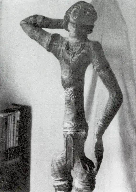 Meera Mukherjee (Artist), He Who Saw, Sculpture