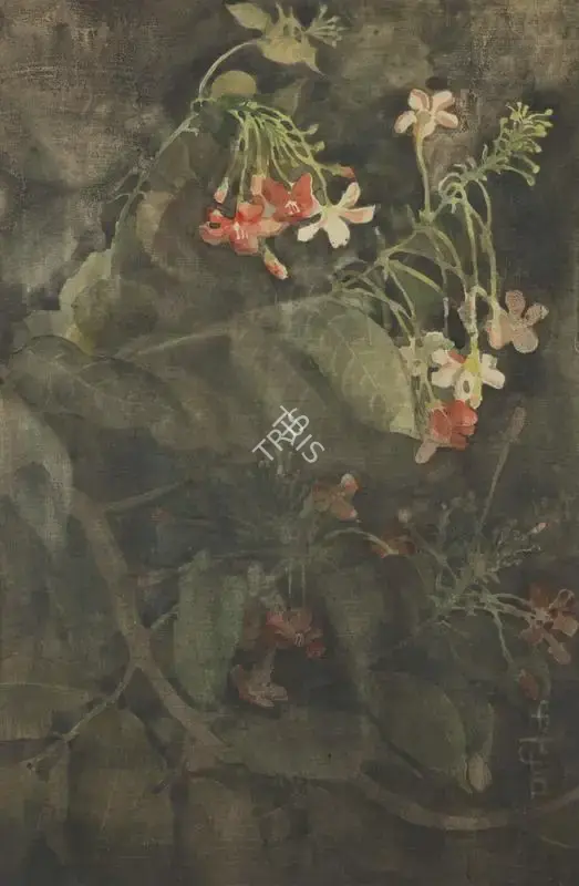 Maniklal Banerjee (Artist), Untitled (Madhu Malati), Painting