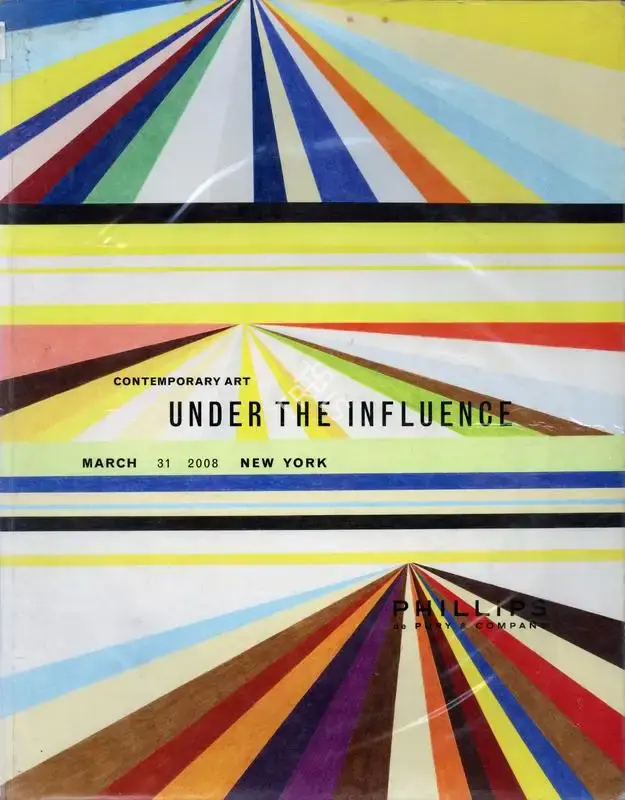 Phillips de Pury (Auction House), Contemporary Art, 2008, Auction Catalogue