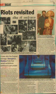 Riots Revisited, 2003, Newspaper Clipping