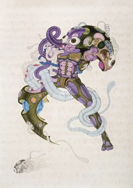 Ajay Dhandre (Artist), Untitled, 2013, Painting